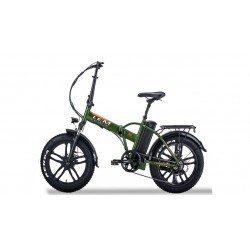 Fat-Bike 20" 250W pieghevole Bicicletta elettrica pedalata assistita Luxury