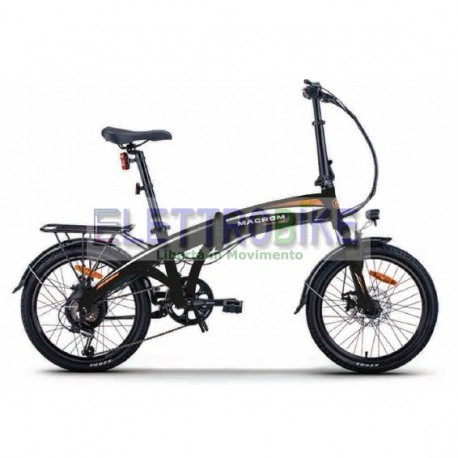 E-Bike 20" 250W pieghevole Bicicletta elettrica pedalata assistita macrom